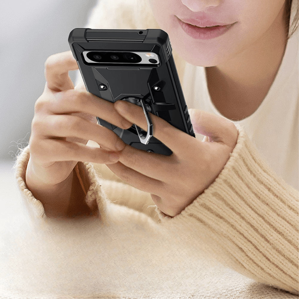 Google Pixel 8 - Custodia Armor Con Kickstand