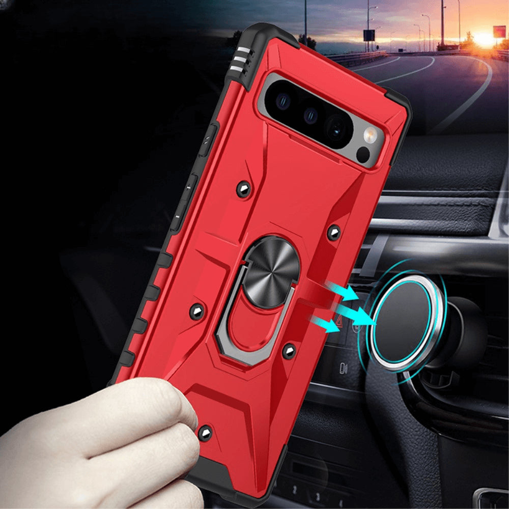 Google Pixel 8 - Custodia Armor Con Kickstand