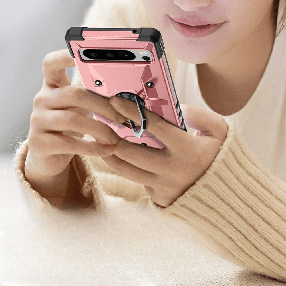 Google Pixel 8 - Custodia Armor Con Kickstand