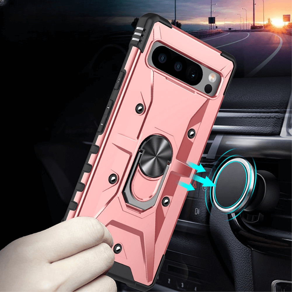 Google Pixel 8 - Custodia Armor Con Kickstand