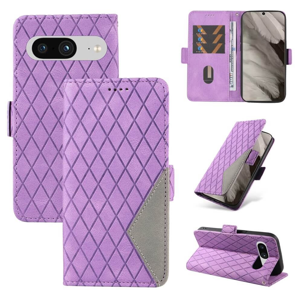 Google Pixel 8 - Etui Hülle Rhombus