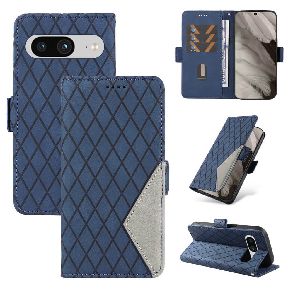 Google Pixel 8 - Etui Hülle Rhombus