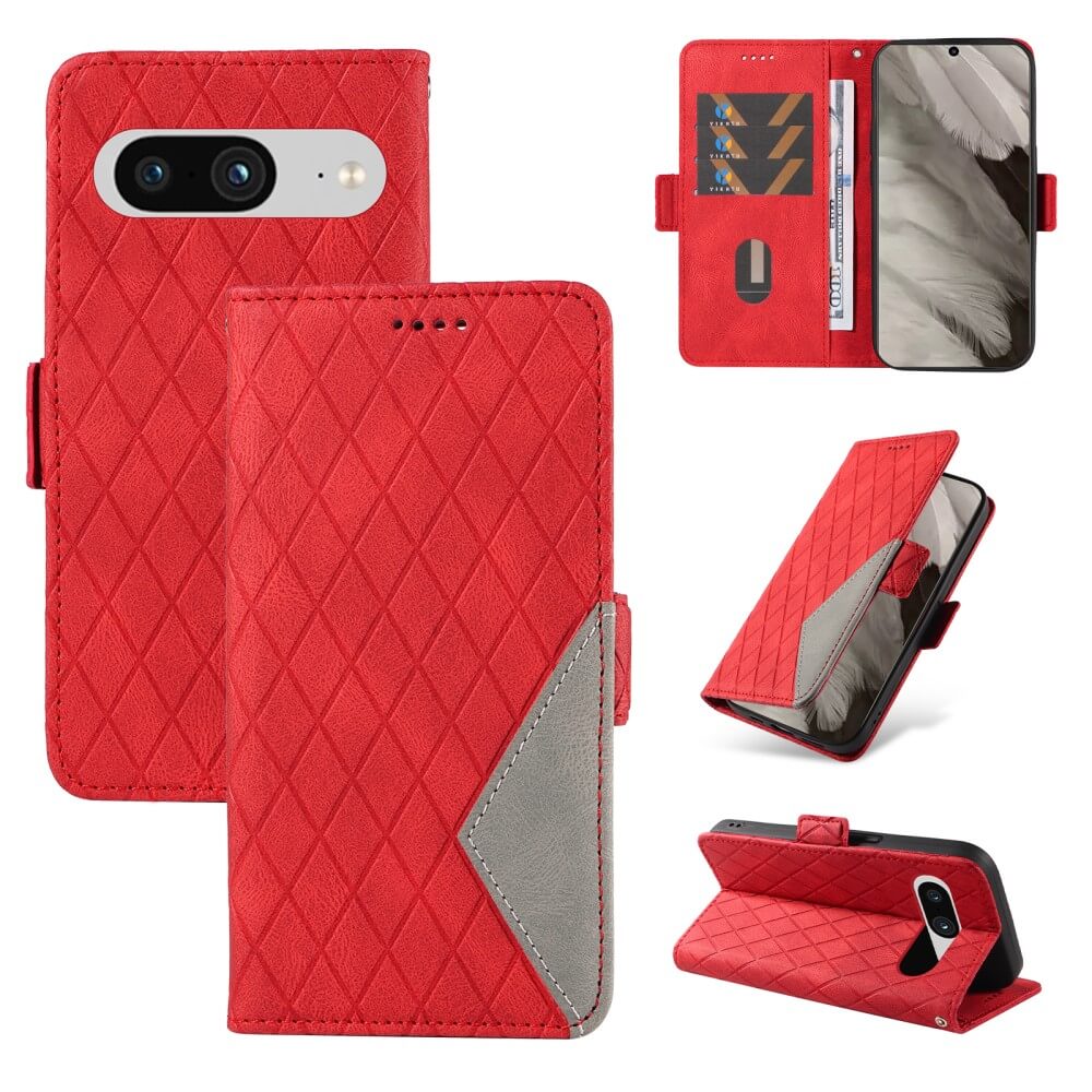 Google Pixel 8 - Etui Hülle Rhombus