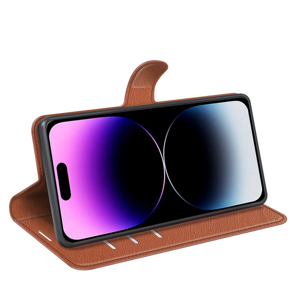 iPhone 15 Pro - Etui en similcuir