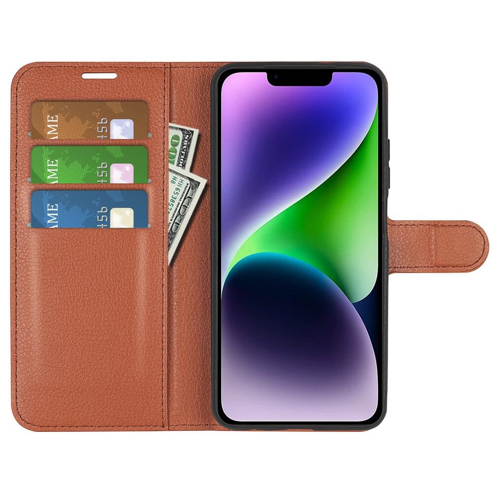 iPhone 15 Plus - Leather Case Cover