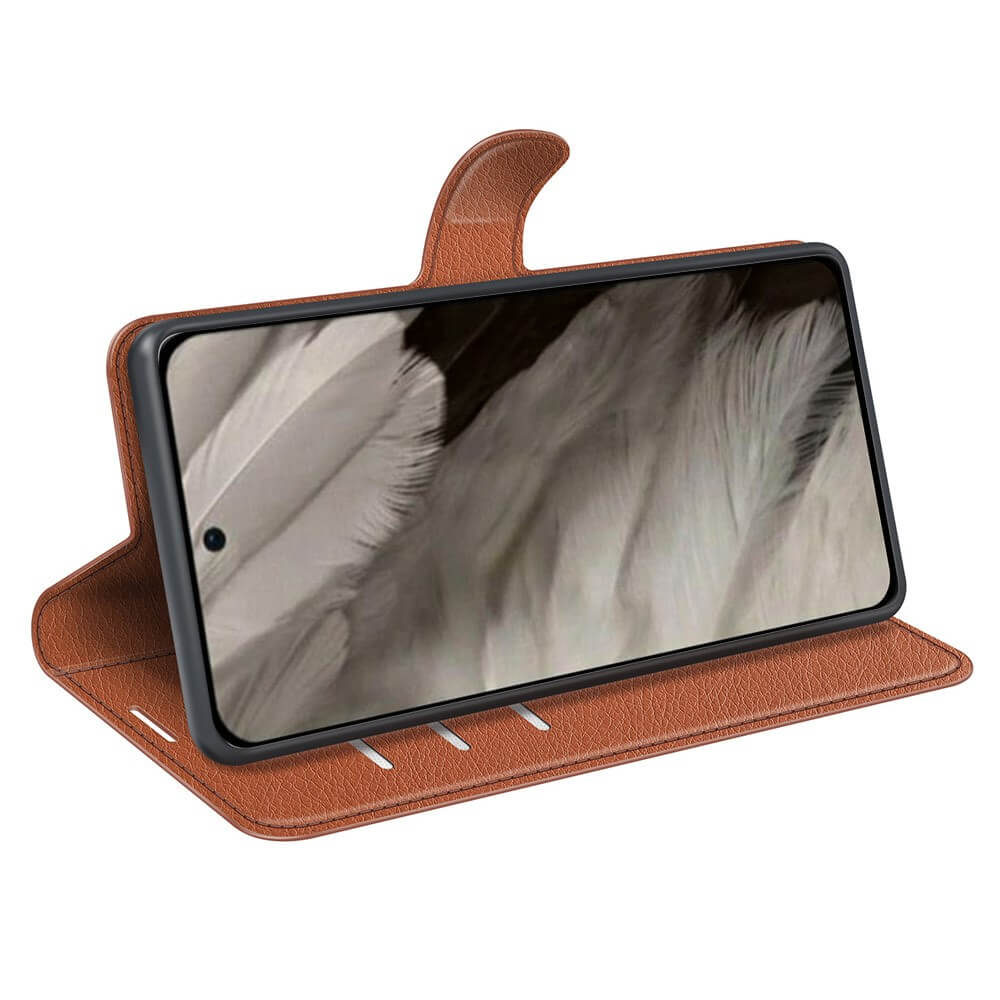 Google Pixel 8 - Leather Case Cover