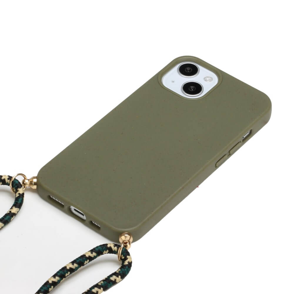 iPhone 15 Plus - Eco-Friendly Bio Case Lanyard