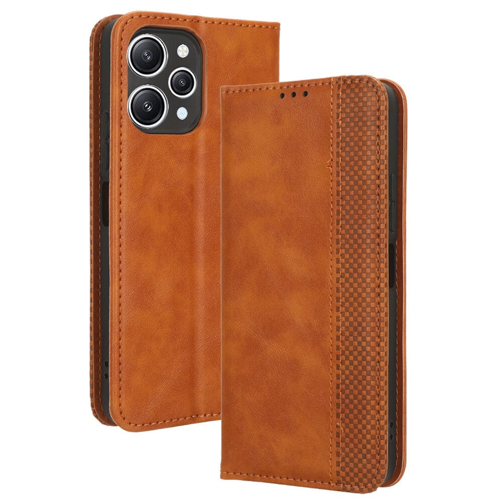 Xiaomi Redmi 12 - Vintage Flip Case Case