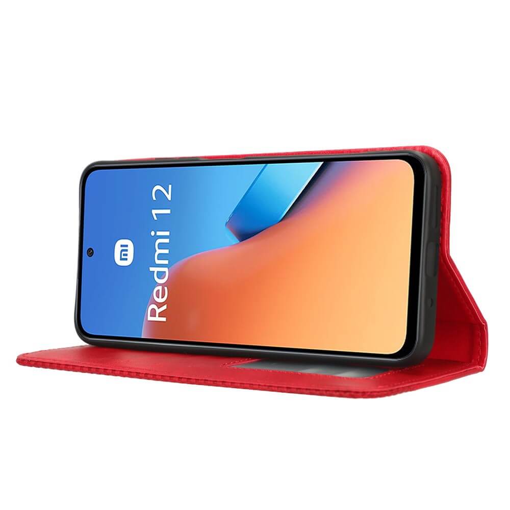 Xiaomi Redmi 12 - Vintage Flip Case Case