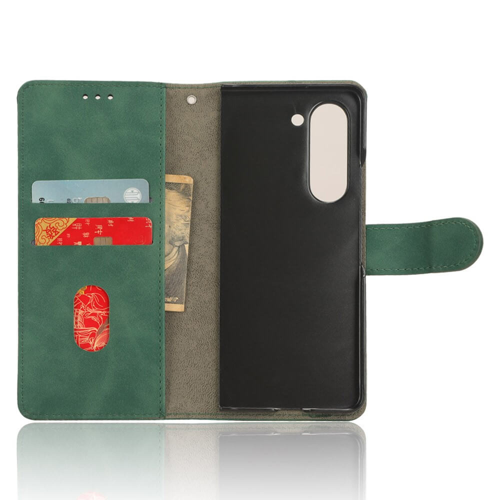 Galaxy Z Fold5 - Leder Etui Hülle