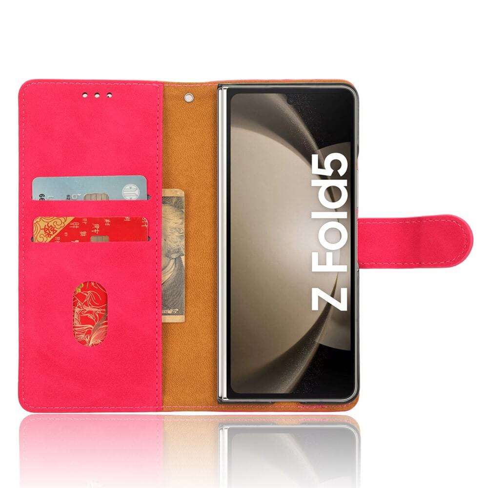 Galaxy Z Fold5 - Leder Etui Hülle