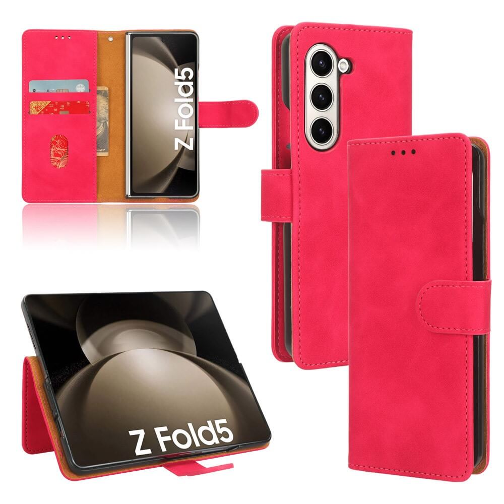 Galaxy Z Fold5 - Leder Etui Hülle