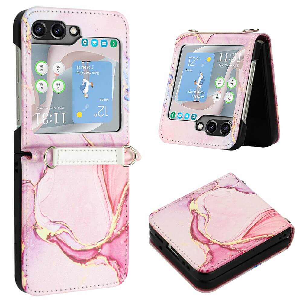 Galaxy Z Flip5 - Custodia Protettiva Ibrida Marble