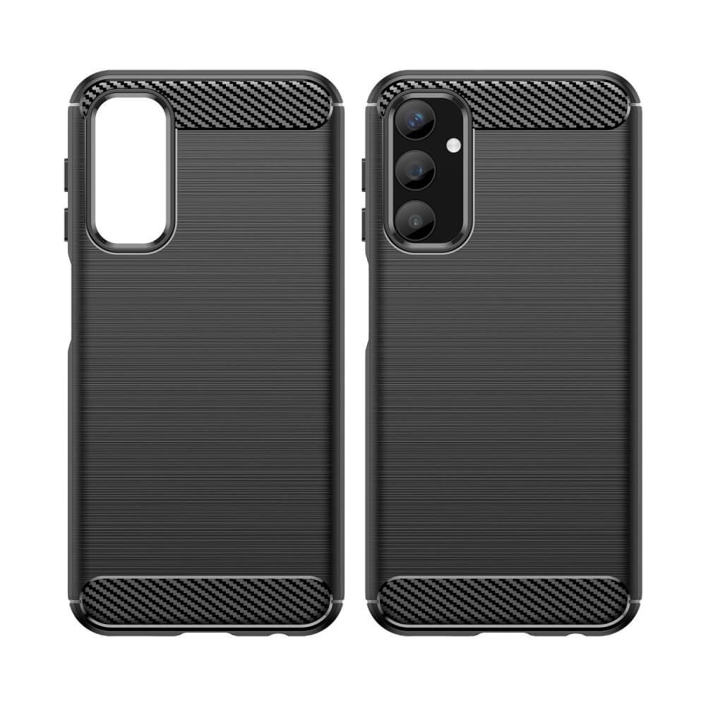 Galaxy A25 5G - Coque metal carbone look