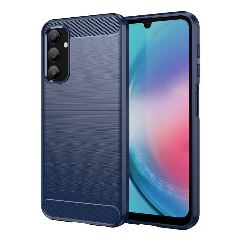Galaxy A25 5G - Coque metal carbone look