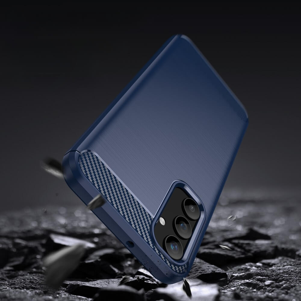 Galaxy A25 5G - Coque metal carbone look