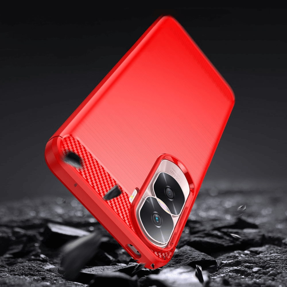 Honor 90 Lite - Metall Carbon Look Hülle