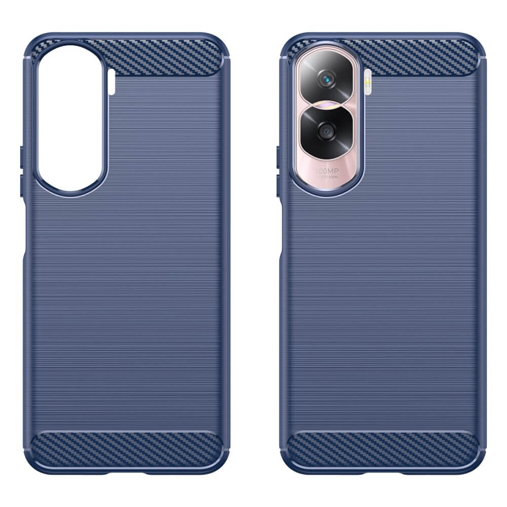 Honor 90 Lite - Metall Carbon Look Hülle