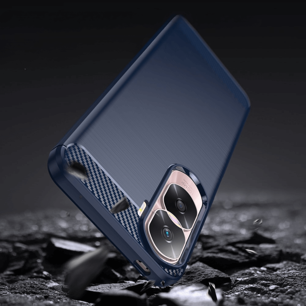 Honor 90 Lite - Metall Carbon Look Hülle