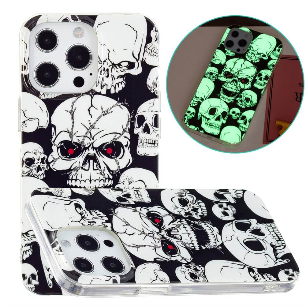 iPhone 15 - Coque luminescente en silicone
