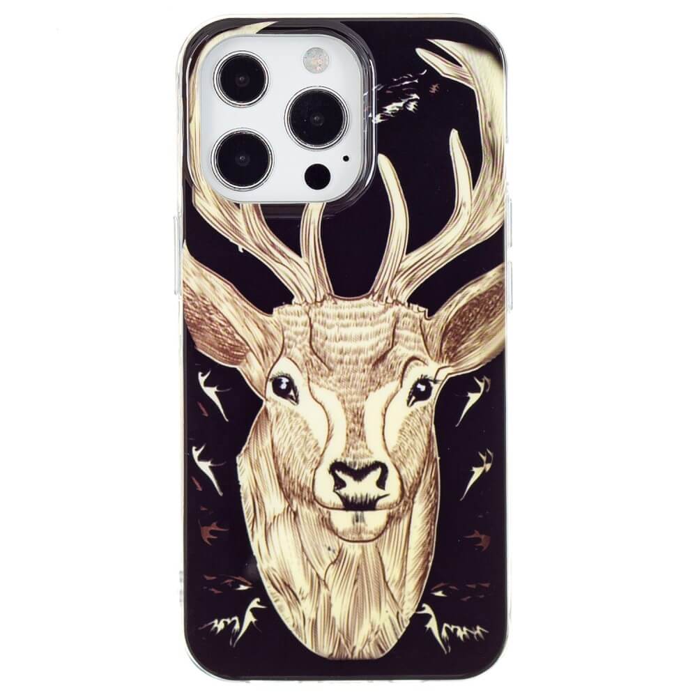 iPhone 15 - Coque luminescente en silicone
