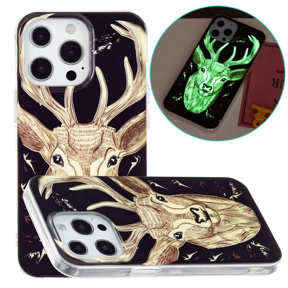iPhone 15 - Coque luminescente en silicone