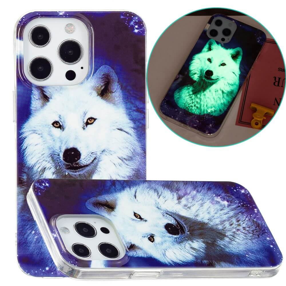 iPhone 15 - Coque luminescente en silicone