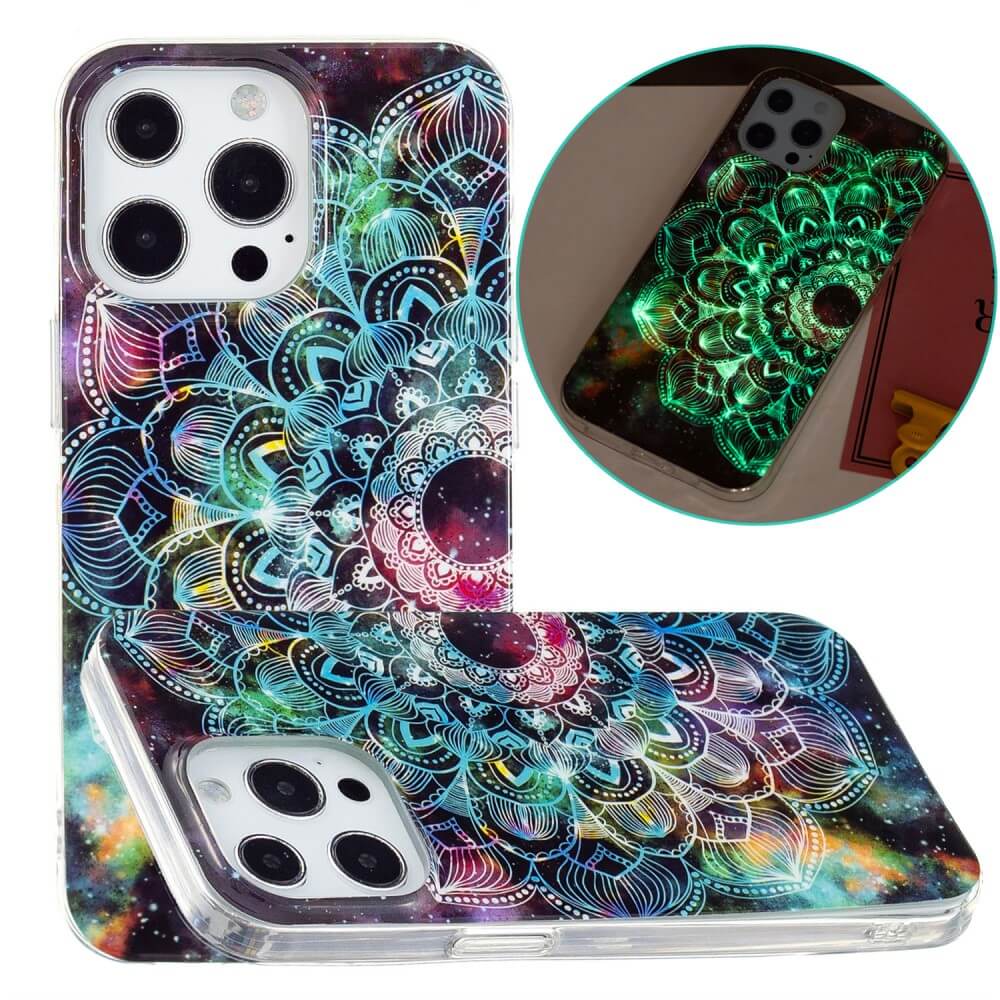 iPhone 15 - Coque luminescente en silicone