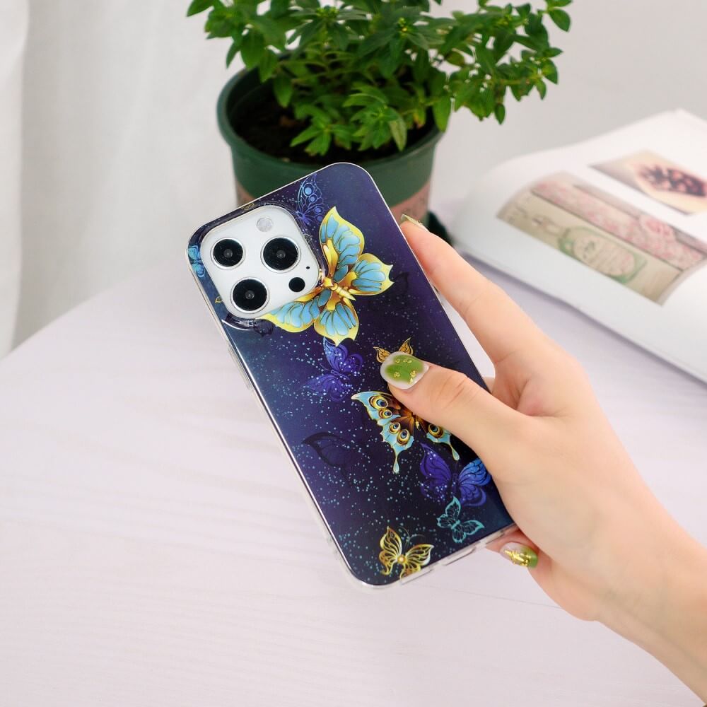 iPhone 15 - Coque luminescente en silicone
