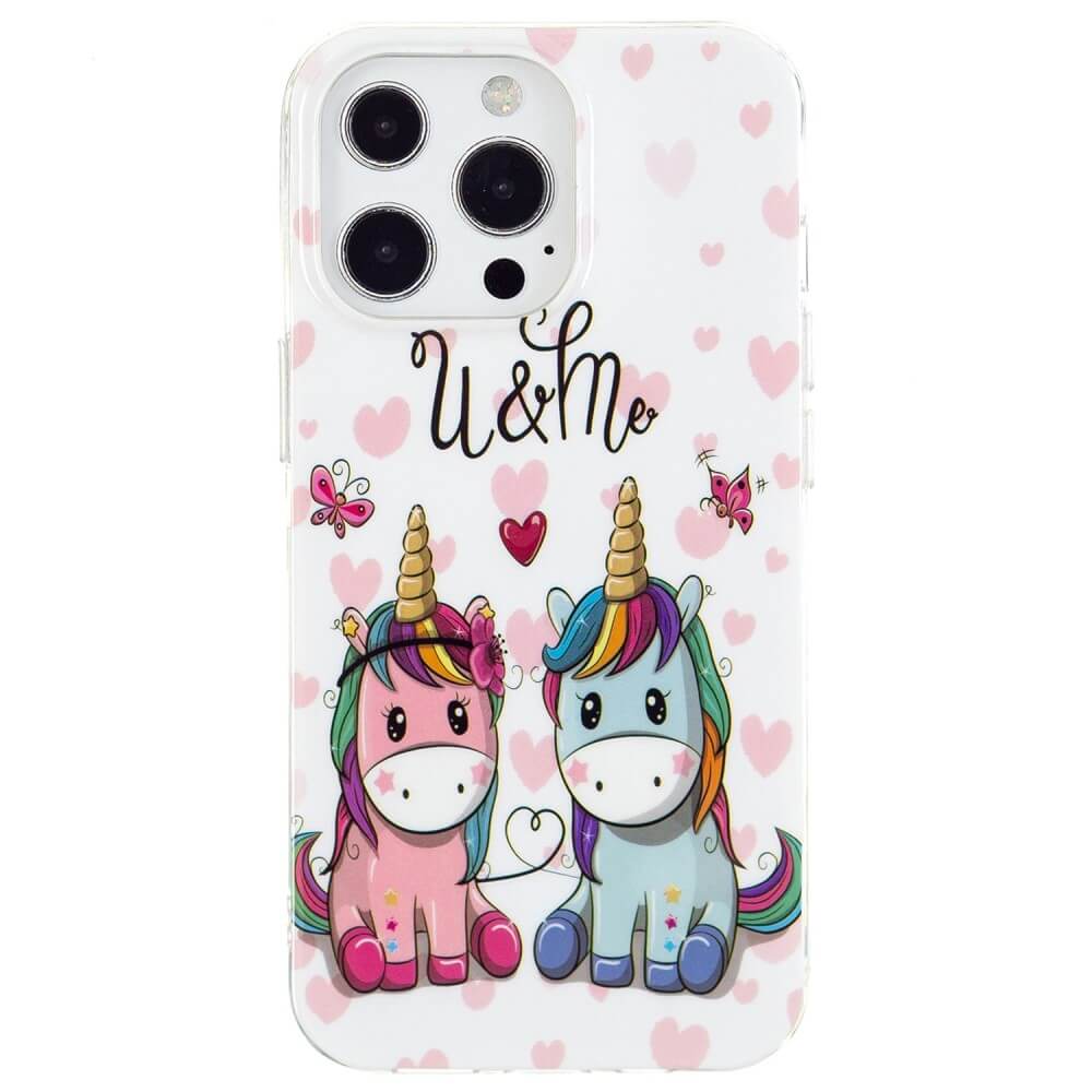iPhone 15 - Coque luminescente en silicone