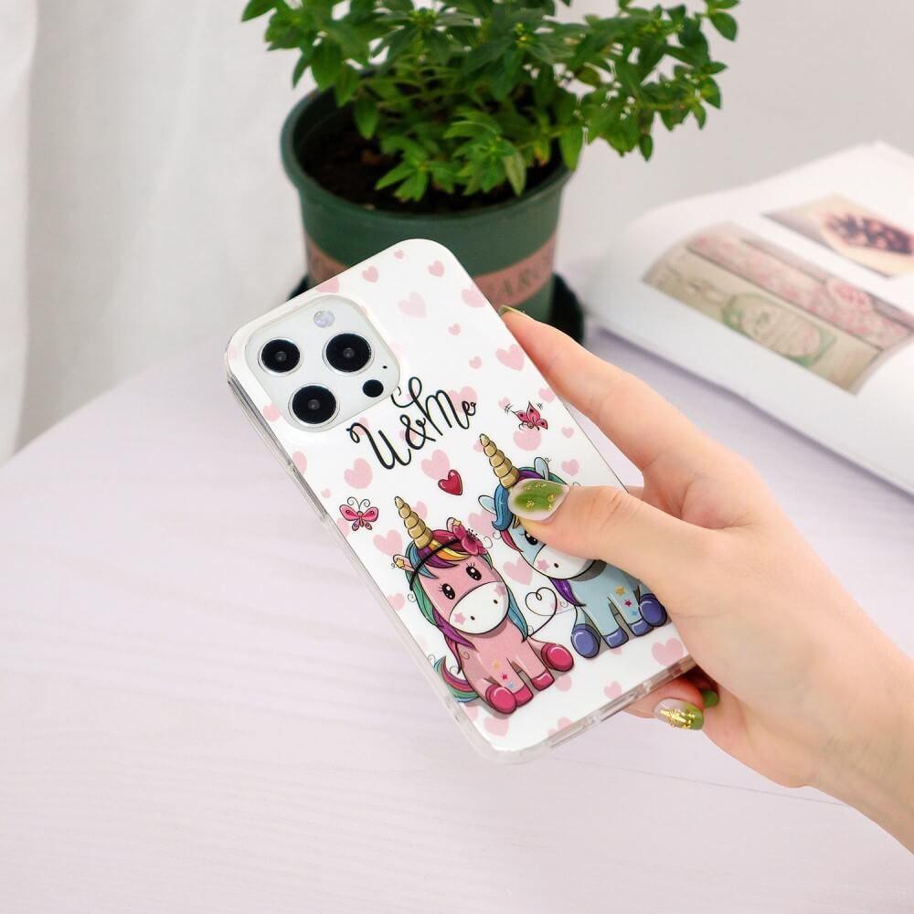 iPhone 15 - Coque luminescente en silicone