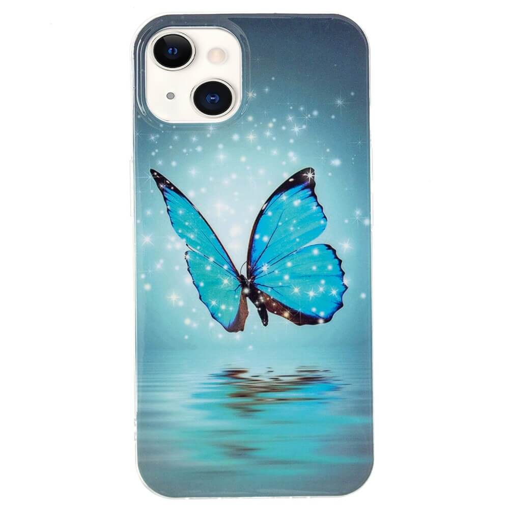 iPhone 15 - Coque luminescente en silicone