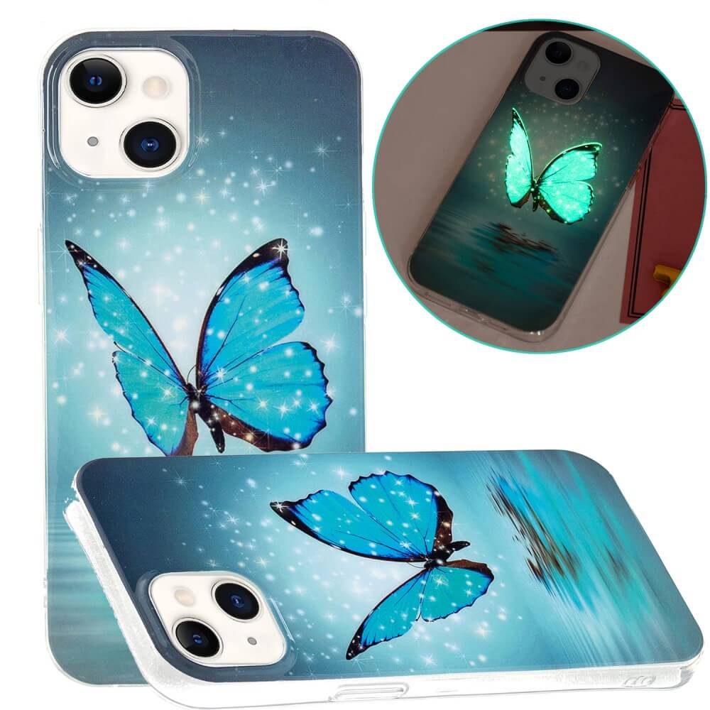 iPhone 15 - Coque luminescente en silicone