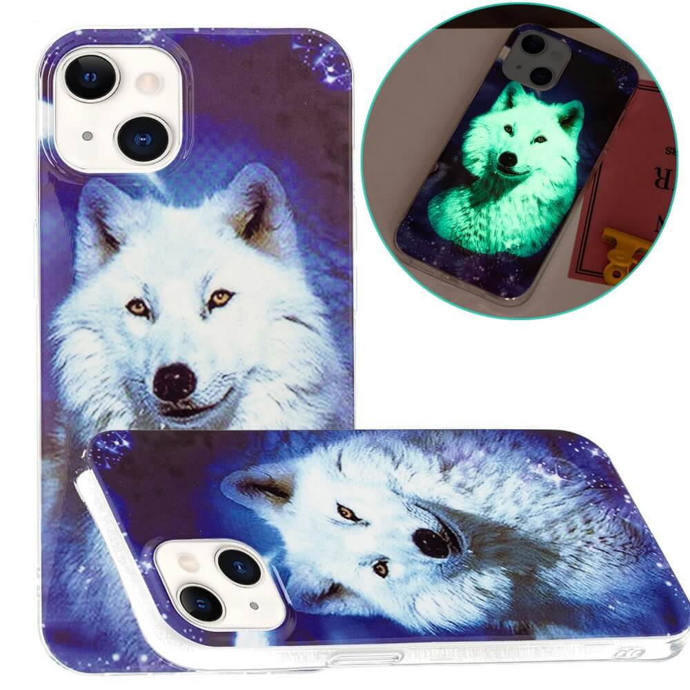 iPhone 15 - Coque luminescente en silicone