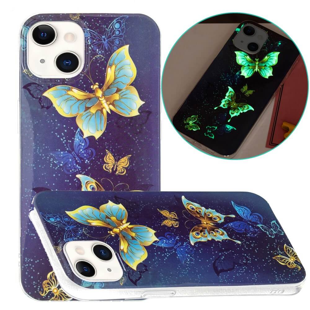 iPhone 15 - Coque luminescente en silicone