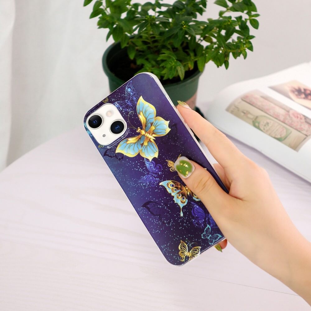 iPhone 15 - Coque luminescente en silicone