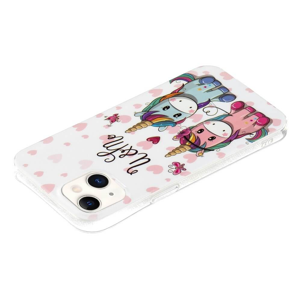 iPhone 15 - Coque luminescente en silicone