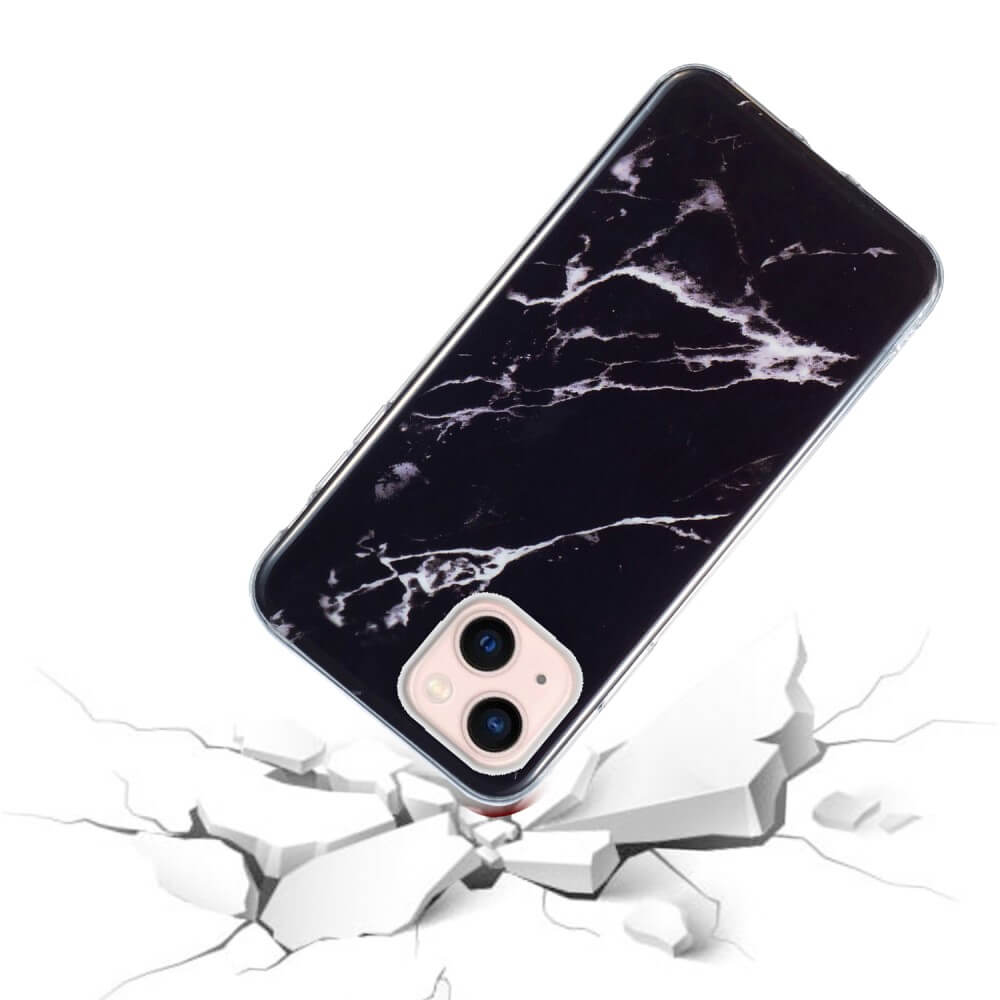 iPhone 15 Plus - Custodia in gomma Marble