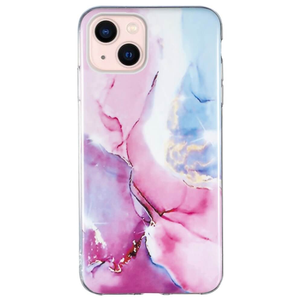iPhone 15 Plus - Custodia in gomma Marble