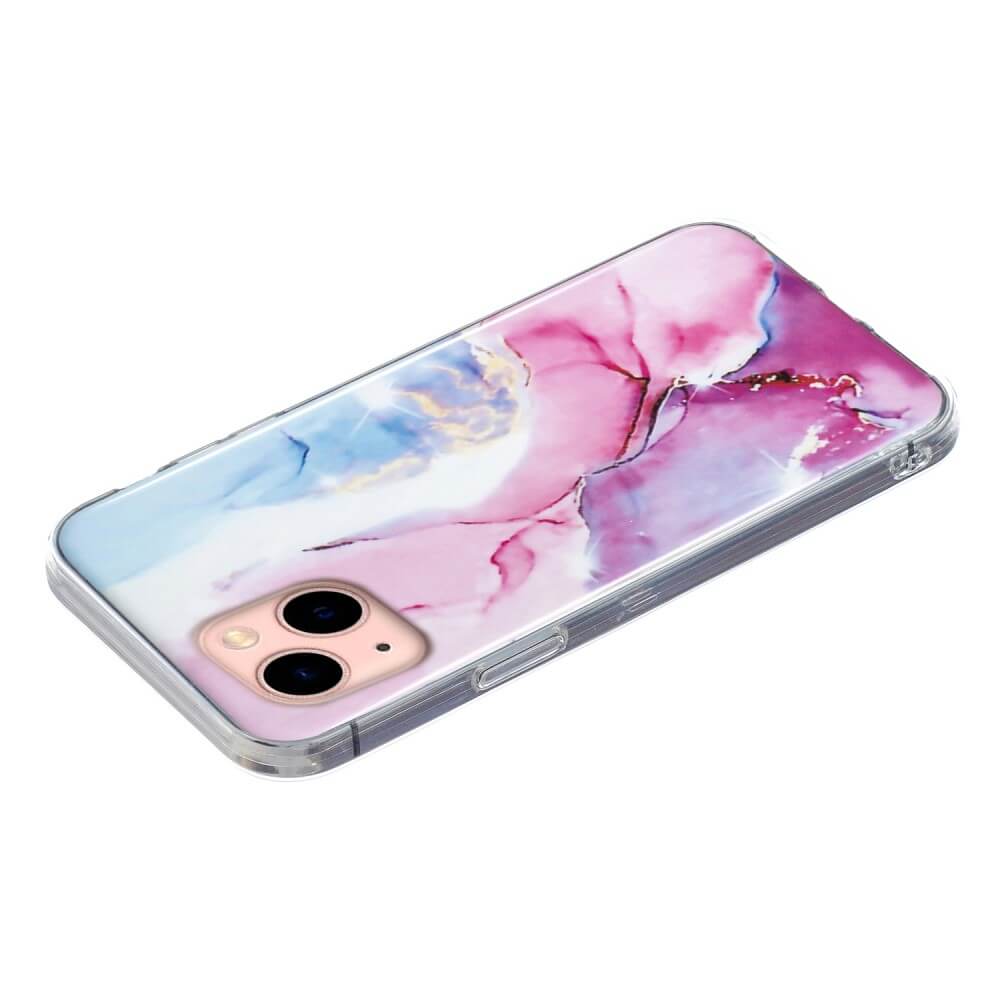 iPhone 15 Plus - Custodia in gomma Marble