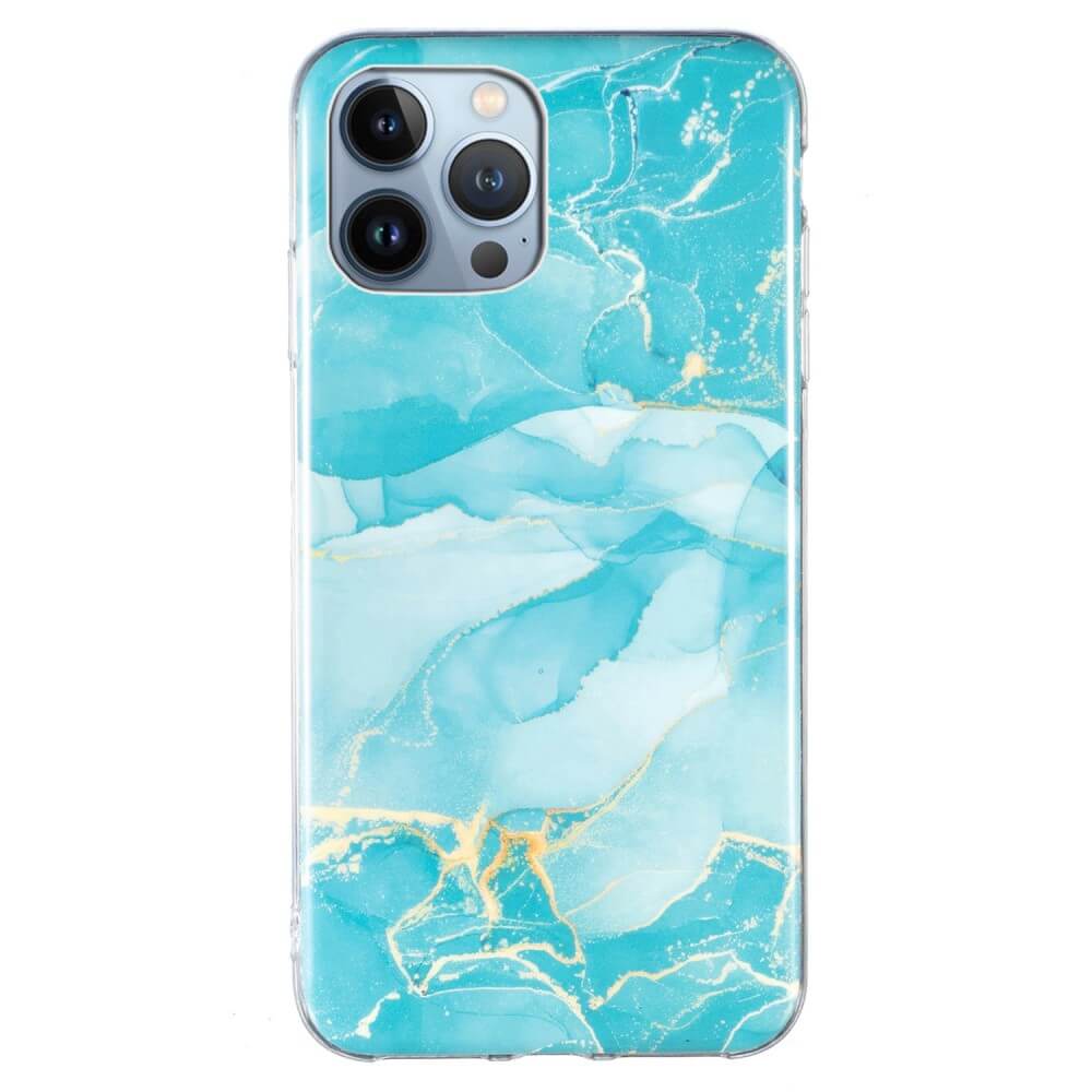 iPhone 15 Pro Max - Coque en silicone Marble