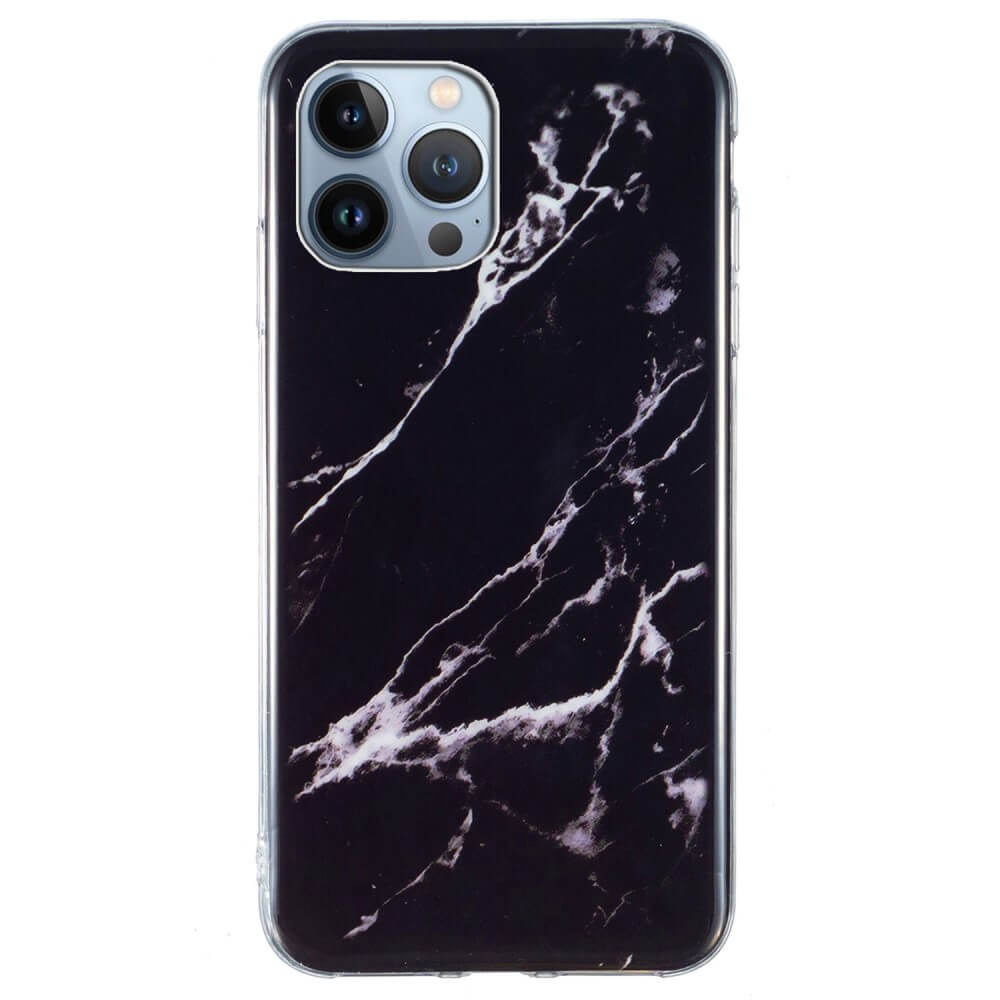 iPhone 15 Pro Max - Coque en silicone Marble