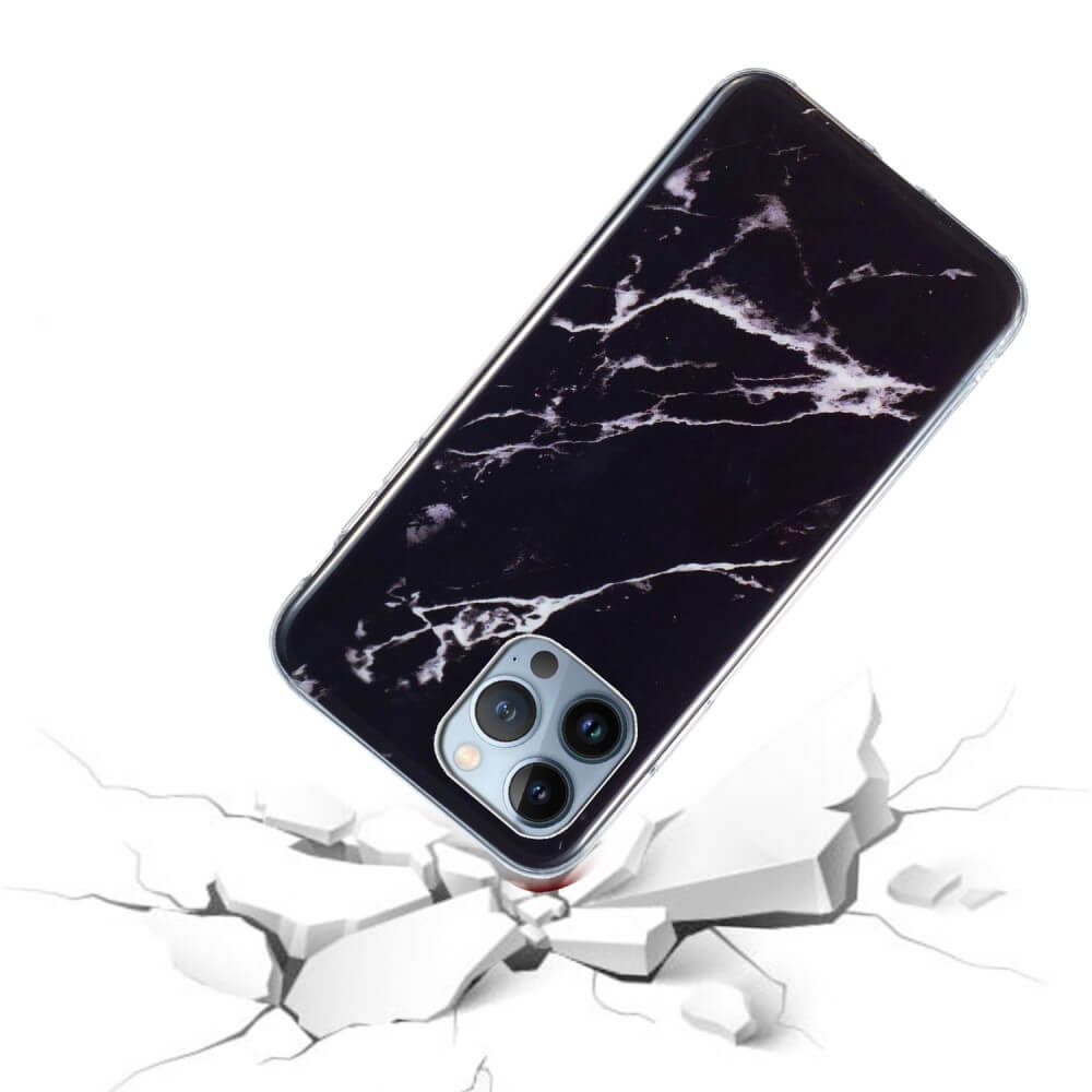 iPhone 15 Pro Max - Coque en silicone Marble