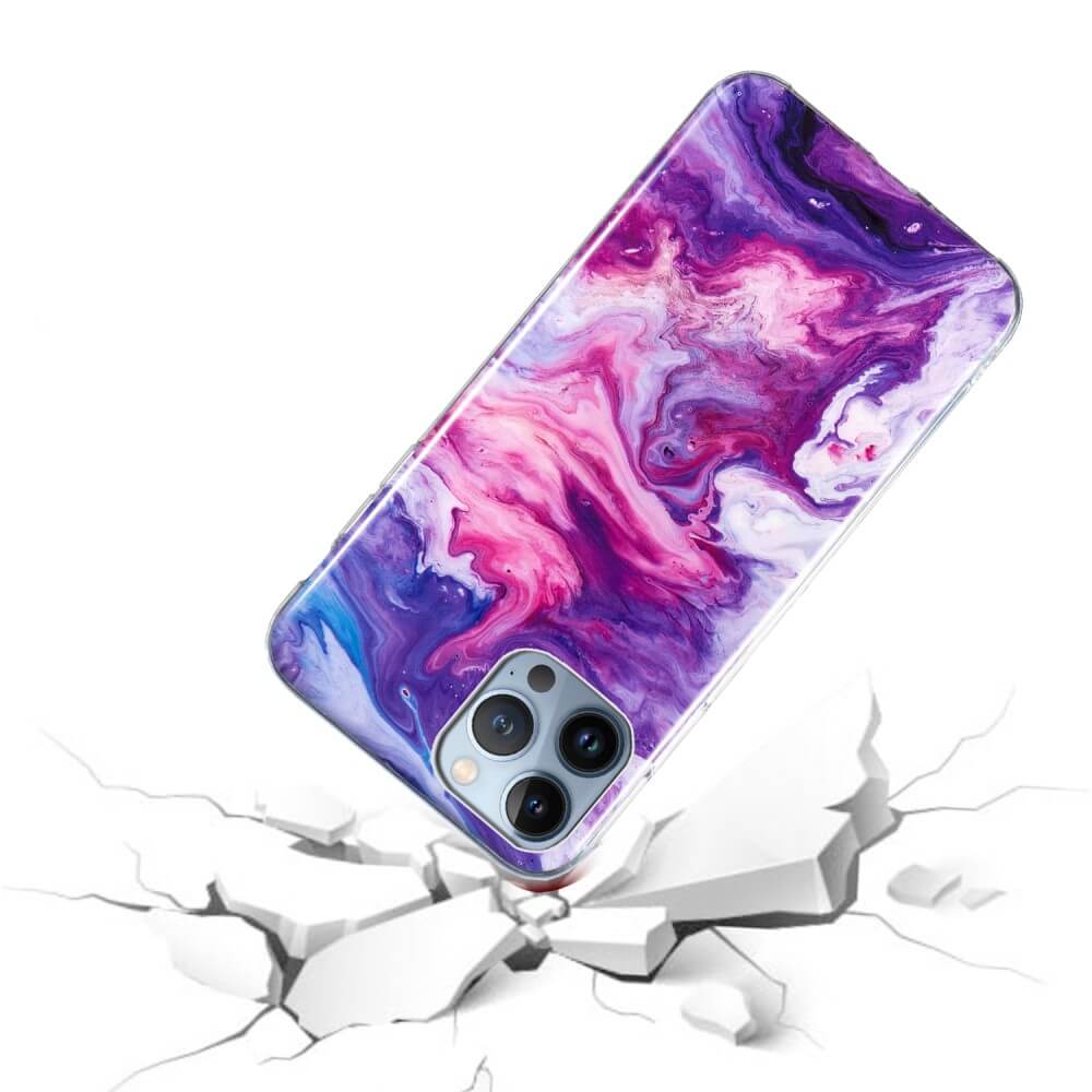 iPhone 15 Pro Max - Coque en silicone Marble