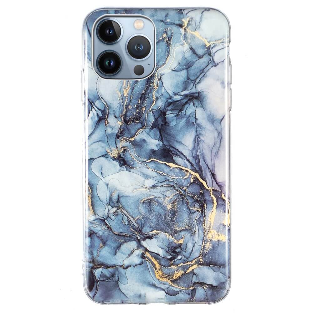 iPhone 15 Pro - Custodia in gomma Marble