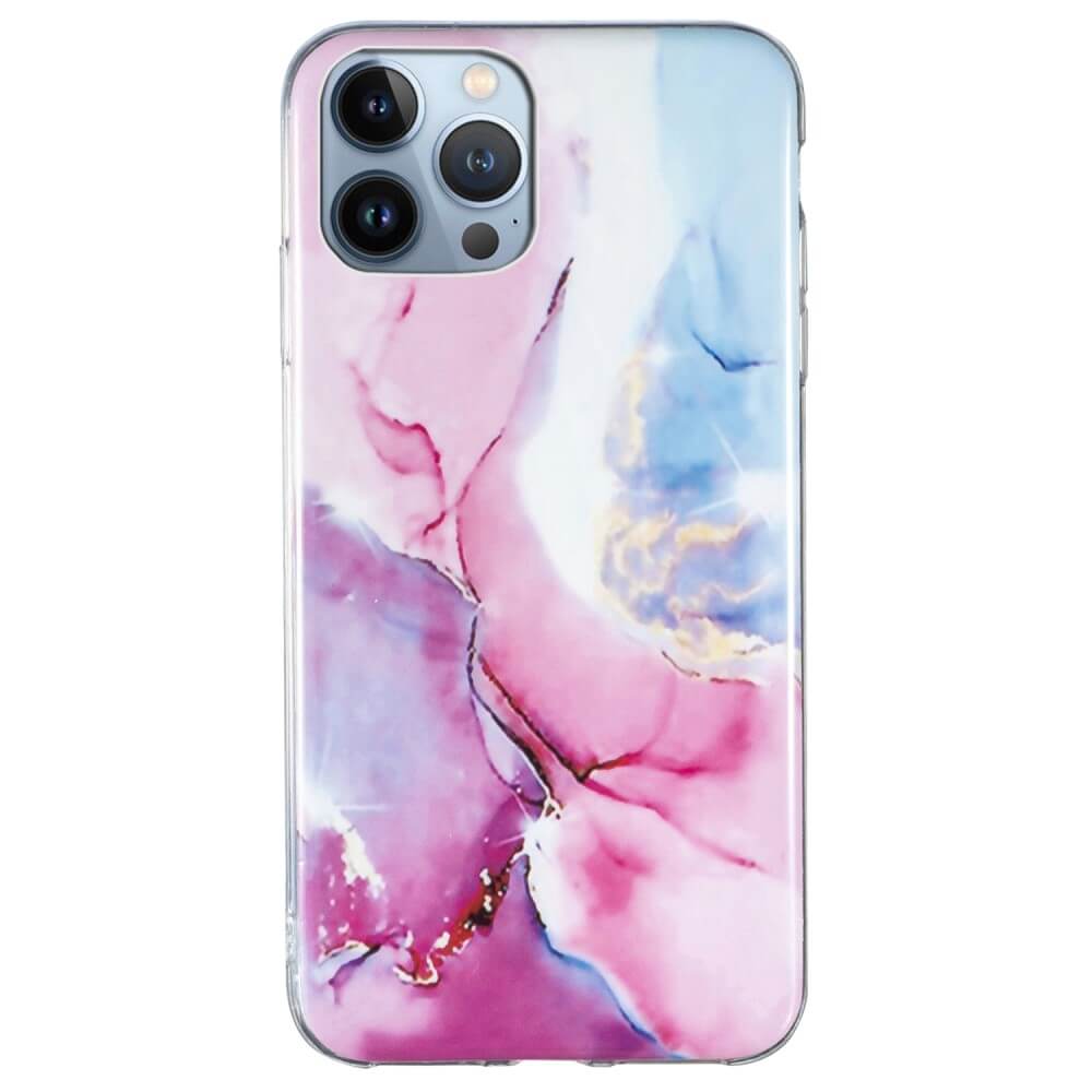 iPhone 15 Pro - Custodia in gomma Marble