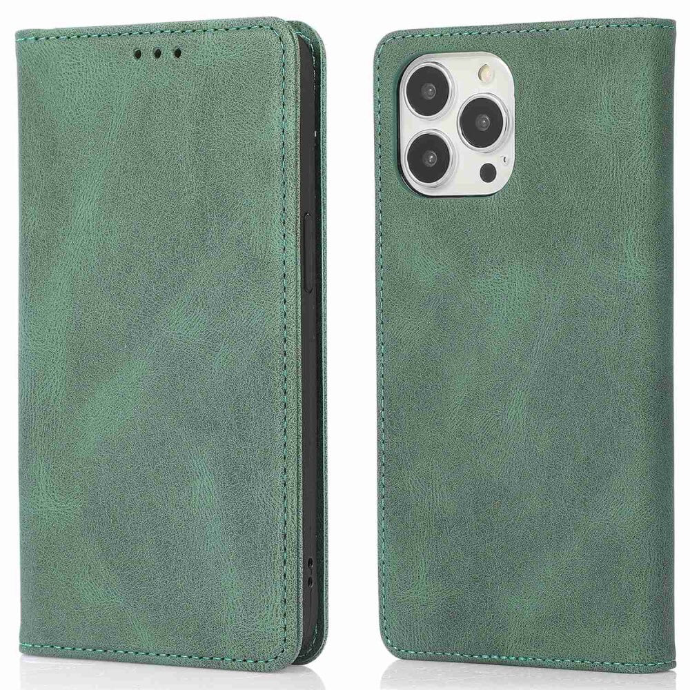 iPhone 15 Pro Max - Vintage étui Flip Case