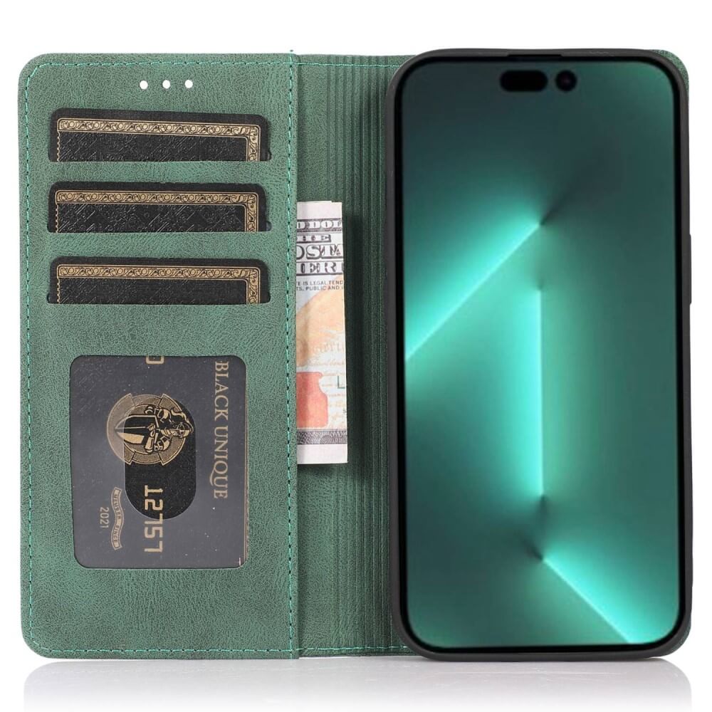 iPhone 15 Pro Max - Vintage étui Flip Case