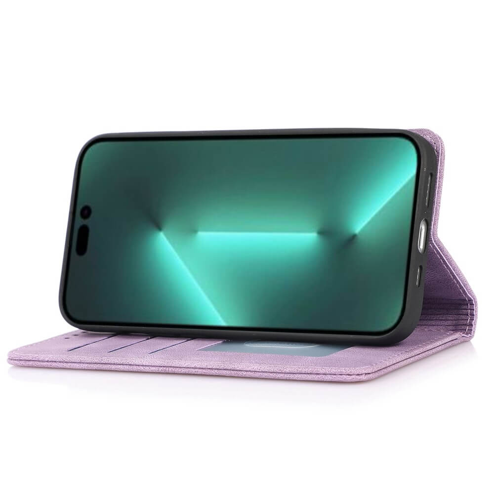 iPhone 15 Pro Max - Vintage étui Flip Case