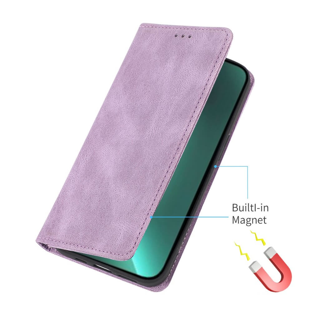 iPhone 15 Pro Max - Vintage étui Flip Case
